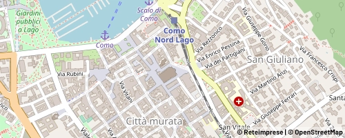 Mappa Como