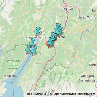 Mappa 38060 Brentonico TN, Italia (8.34231)