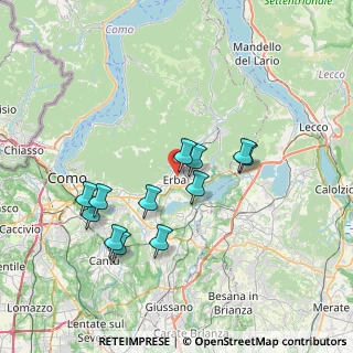 Mappa Giovan Battista, 22036 Erba CO, Italia (6.67917)