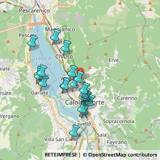 Mappa Via Fredda, 23808 Vercurago LC, Italia (1.696)