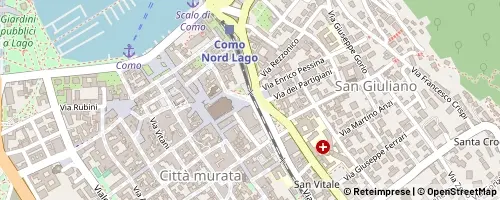 Mappa Como