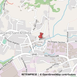 Mappa Via Angelo Tacchini, 27, 24026 Cazzano Sant'Andrea, Bergamo (Lombardia)