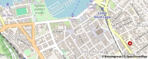 Mappa Como