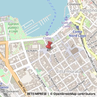 Mappa Piazza Alessandro Volta, 11, 22100 Como, Como (Lombardia)