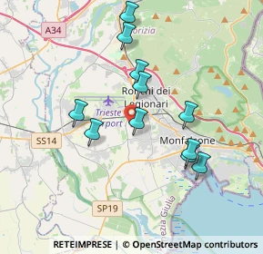 Mappa Via Dobbia, 34079 Staranzano GO, Italia (3.33909)