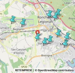 Mappa Via Dobbia, 34079 Staranzano GO, Italia (2.09455)