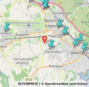 Mappa Via Dobbia, 34079 Staranzano GO, Italia (2.76)