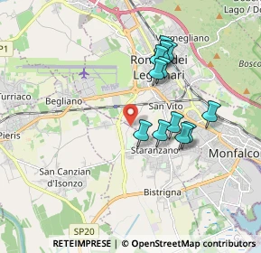 Mappa Via Dobbia, 34079 Staranzano GO, Italia (1.565)