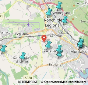 Mappa Via Dobbia, 34079 Staranzano GO, Italia (2.6675)