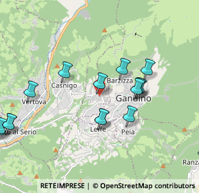 Mappa Via Alberto Da Giussano, 24026 Cazzano Sant'Andrea BG, Italia (2.30125)