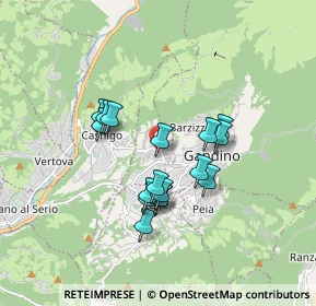 Mappa Via Alberto Da Giussano, 24026 Cazzano Sant'Andrea BG, Italia (1.40118)