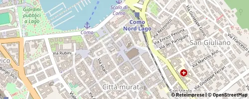 Mappa Como