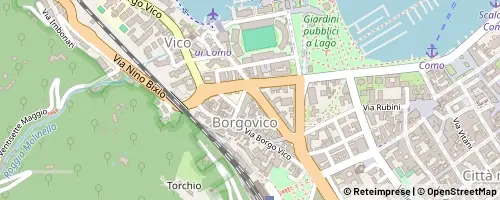 Mappa Como
