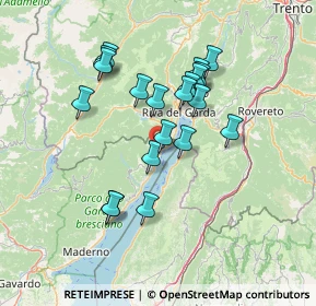 Mappa Via Campaldo, 25010 Limone Sul Garda BS, Italia (12.2655)