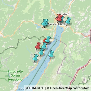 Mappa Via Campaldo, 25010 Limone Sul Garda BS, Italia (6.66692)