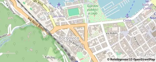 Mappa Como