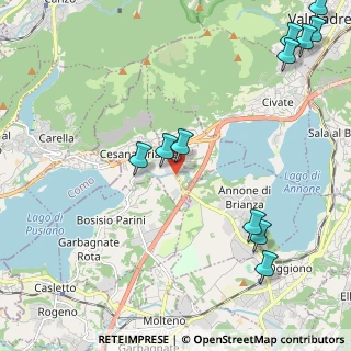 Mappa Via Marco D'Oggiono, 23867 Suello LC, Italia (2.83818)