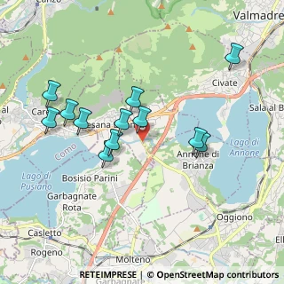 Mappa Via Marco D'Oggiono, 23867 Suello LC, Italia (1.77667)