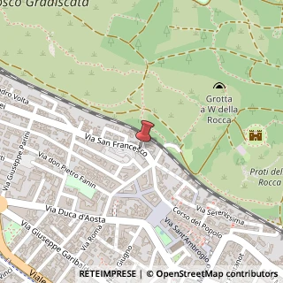 Mappa Via san francesco 33, 34074 Monfalcone, Gorizia (Friuli-Venezia Giulia)
