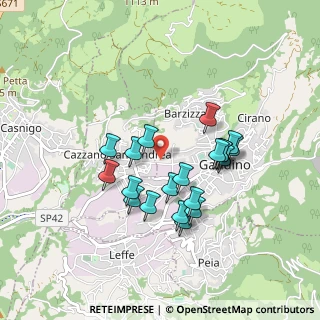 Mappa Gandino, 24024 Gandino BG, Italia (0.7625)