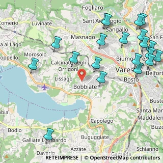 Mappa Via Eleonora Duse, 21100 Varese VA, Italia (2.8575)