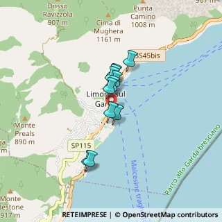 Mappa Via Lungolago Guglielmo Marconi, 25010 Limone Sul Garda BS, Italia (0.55727)