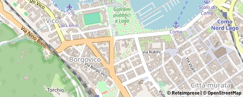Mappa Como