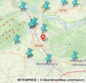 Mappa Via del Cristo, 31044 Montebelluna TV, Italia (4.77769)