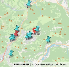 Mappa 24024 Gandino BG, Italia (3.94455)