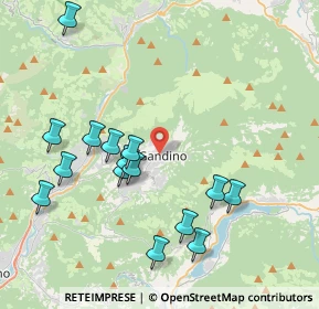 Mappa 24024 Gandino BG, Italia (4.18333)