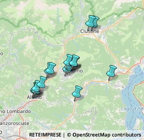 Mappa 24024 Gandino BG, Italia (5.81706)