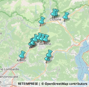 Mappa 24024 Gandino BG, Italia (5.68786)
