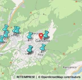 Mappa 24024 Gandino BG, Italia (2.04091)