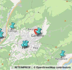Mappa 24024 Gandino BG, Italia (2.90846)