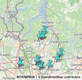 Mappa Via Biffi, 22030 Longone Al Segrino CO, Italia (16.985)