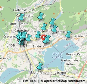 Mappa Via Biffi, 22030 Longone Al Segrino CO, Italia (1.709)