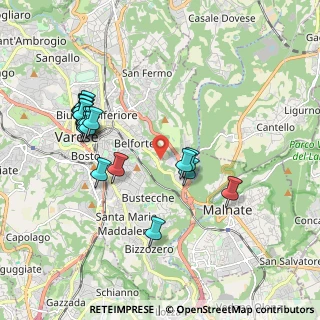 Mappa Via Friuli, 21100 Varese VA, Italia (1.97316)