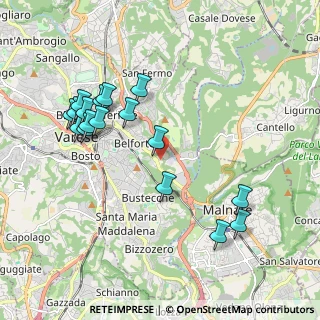 Mappa Via Friuli, 21100 Varese VA, Italia (2.04824)