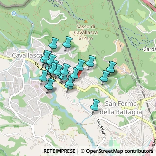 Mappa Via Enrico Bignami, 22020 San Fermo della Battaglia CO, Italia (0.35714)