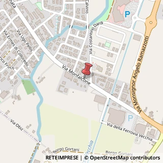 Mappa Via monfalcone, 33052 Cervignano del Friuli, Udine (Friuli-Venezia Giulia)