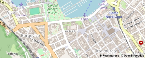 Mappa Como