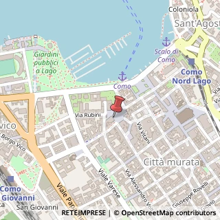 Mappa Piazza Alessandro Volta, 26, 22100 Como, Como (Lombardia)
