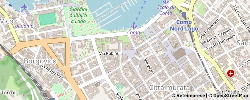 Mappa Como