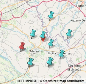 Mappa Via Conche, 31040 Mansuè TV, Italia (7.5375)