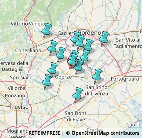 Mappa Via Conche, 31040 Mansuè TV, Italia (9.30667)