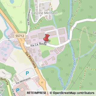 Mappa Via Ca' Bassa, 18, 21100 Varese, Varese (Lombardia)