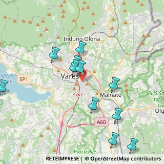 Mappa Via Cadore, 21100 Varese VA, Italia (4.28545)