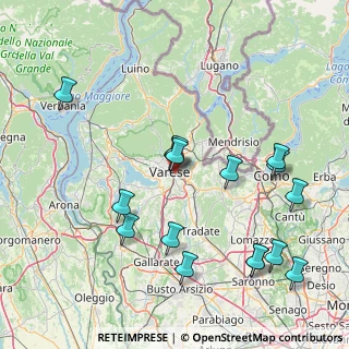 Mappa Via Cadore, 21100 Varese VA, Italia (17.59438)
