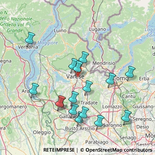 Mappa Via Cadore, 21100 Varese VA, Italia (16.51938)