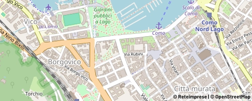 Mappa Como